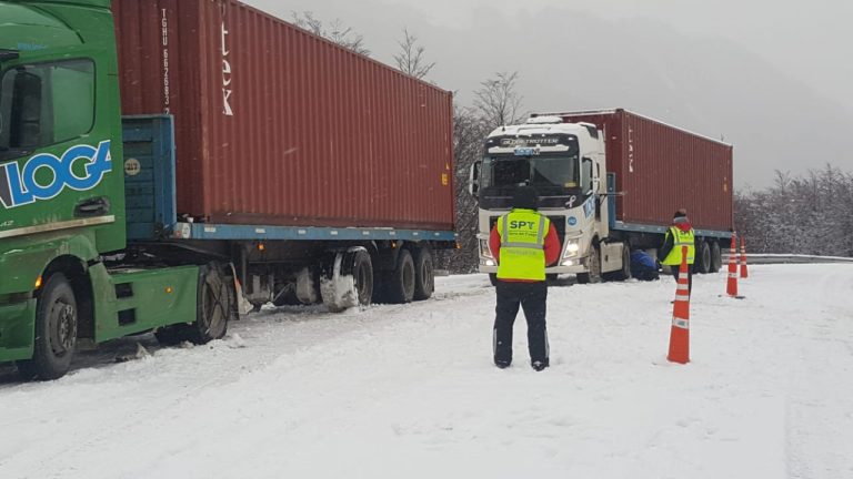 La Subsecretaría de Seguridad Vial recomienda no transitar por la Ruta Nº3 ante las intensas nevadas