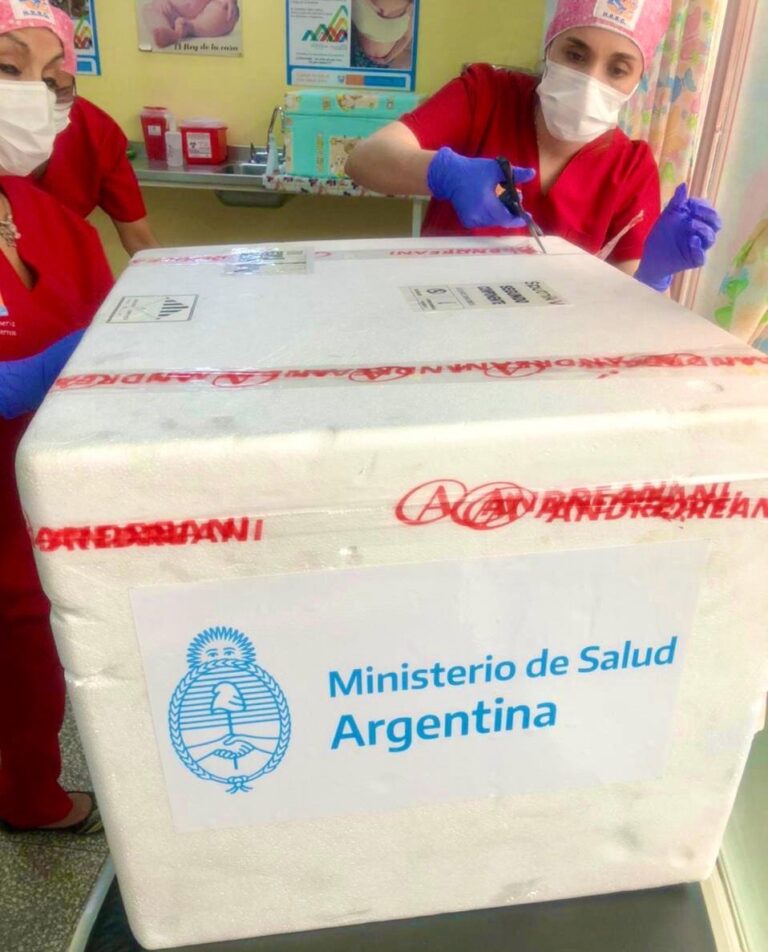 Ya están en el Hospital Regional Río Grande las segundas dosis de la vacuna Sputnik V