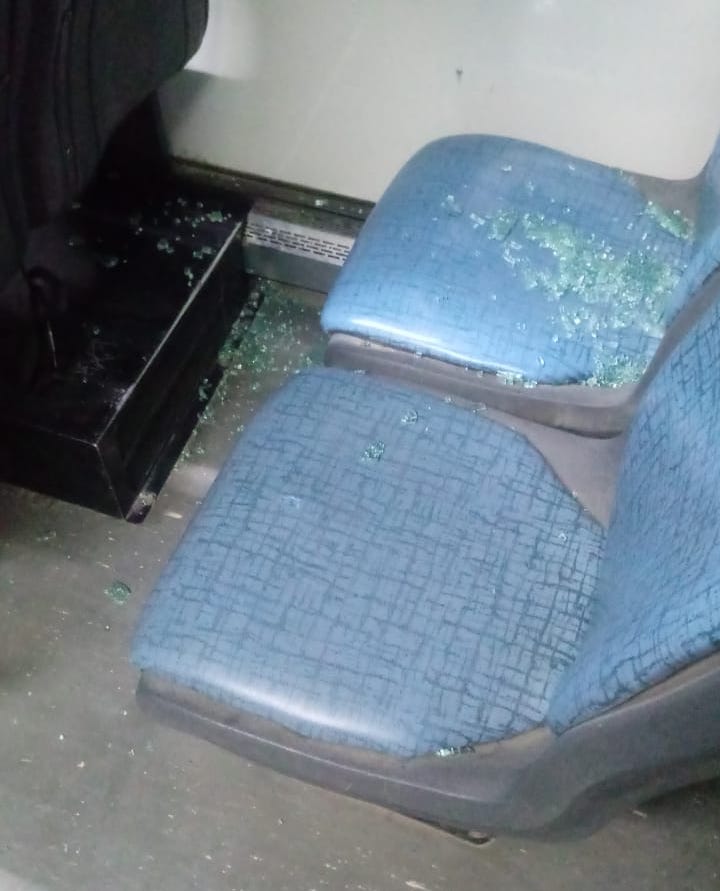 Ataque a colectivo: “Unos menores arrojaron una piedra rompiendo un vidrio superior”, lamentaron desde CityBus