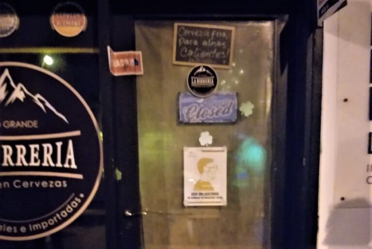 Clausuraron una cervecería por incumplir protocolos: “Apelamos a la responsabilidad de los comerciantes y de los vecinos”