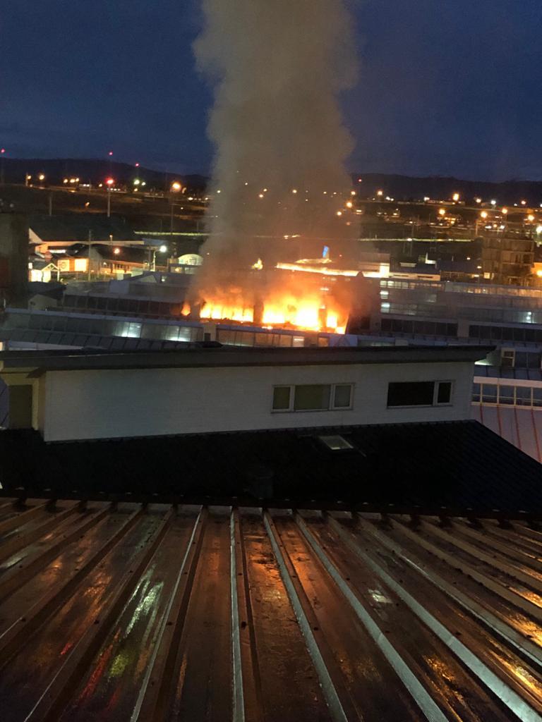 Último Momento: Incendio en el Hospital Regional Ushuaia