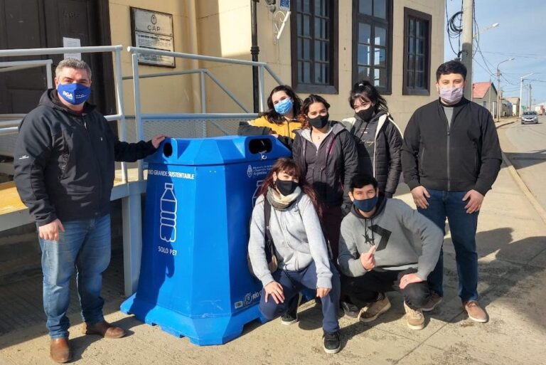 La Municipalidad de Río Grande instaló tres nuevos “Ecopuntos” para envases PET