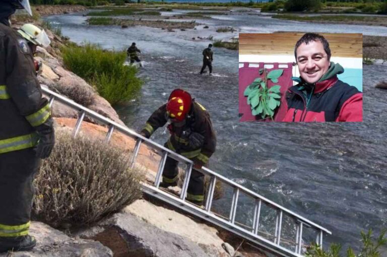 Un hombre intentó cruzar de Argentina a Chile para ver a su familia y murió ahogado en el río Jeinimeni