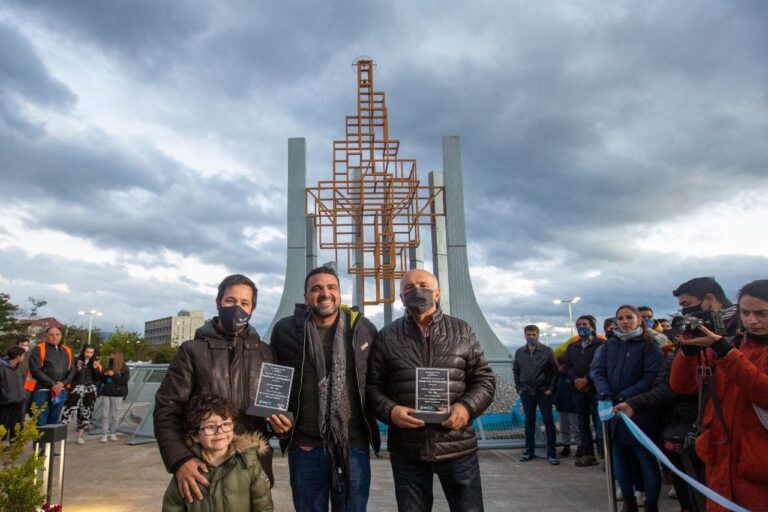 Espacio histórico puesto en valor: Vuoto encabezó la celebración en el paseo del centenario