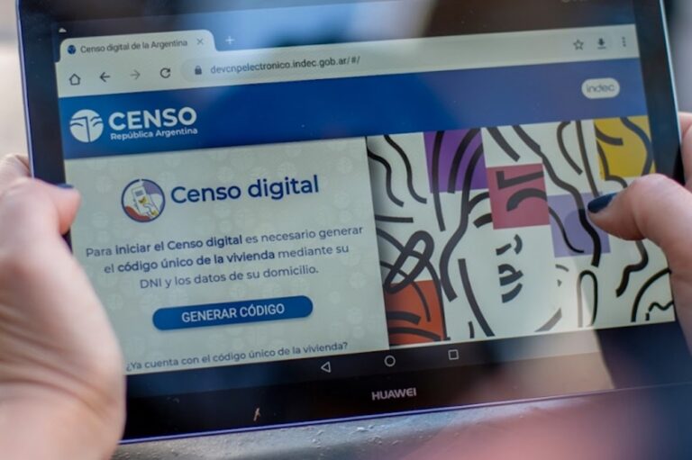 Censo 2022: Ya se encuentra habilitada la plataforma para completar los datos de forma digital