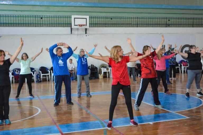 “Participamos de un almuerzo para cerrar la primera etapa de actividades pensadas para las personas mayores”