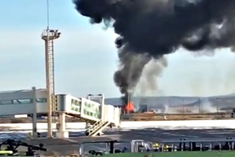 Un avión sanitario se accidentó en el aeropuerto de Río Grande: 4 víctimas fatales