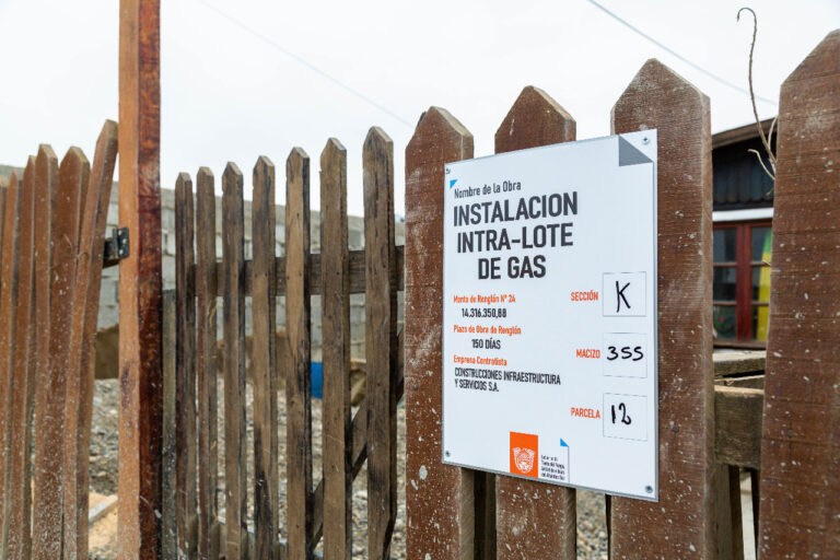 SE AVANZA CON LAS CONEXIONES INTRADOMICILIARIAS DE GAS NATURAL DE MÁS DE 800 HOGARES DE LA MARGEN SUR
