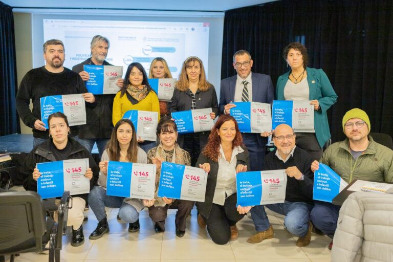 FINALIZARON LAS JORNADAS DE SENSIBILIZACIÓN SOBRE TRATA DE PERSONAS Y DIFUSIÓN DE LA LÍNEA 145 EN LA PROVINCIA