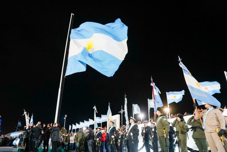 «Las Malvinas son argentinas,las Malvinas son fueguinas, son parte de nuestro territorio», remarcó Melella