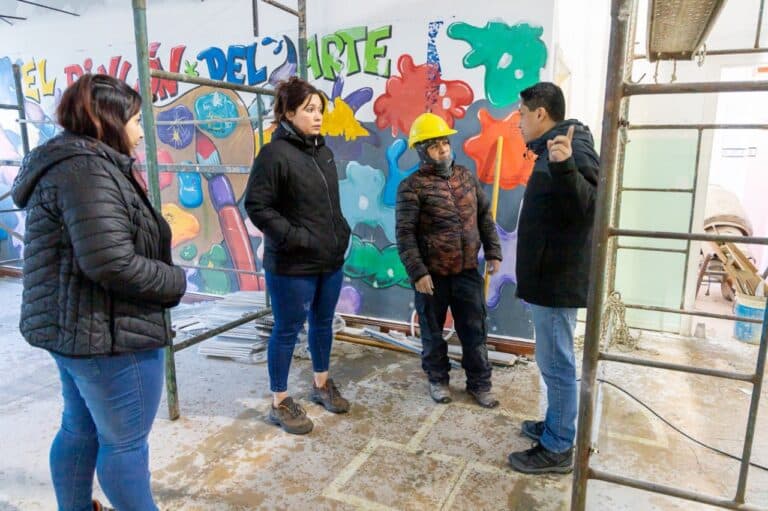 Jardín N°7: “la obra se viene realizando con fondos propios”, resaltó Turdó