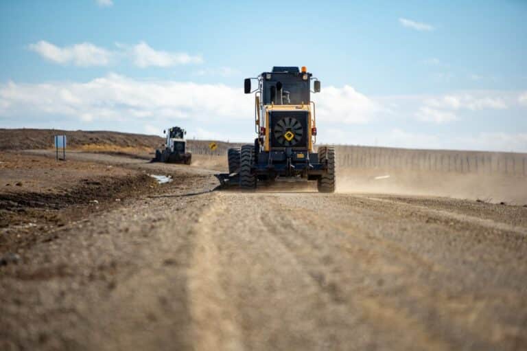 Inician trabajos en la Ruta 7 que conecta la Margen Sur de Río Grande con la Ruta Nacional N°3