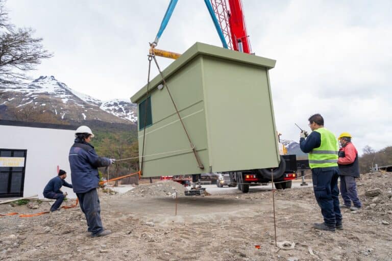 Avanza la obra de abastecimiento eléctrico del Centro Invernal Las Cotorras