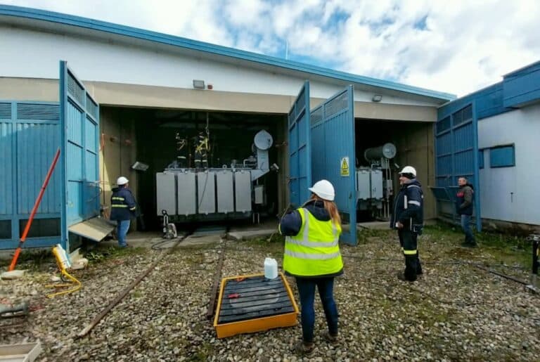 Se desarrollan con normalidad los trabajos en el sistema eléctrico de Ushuaia