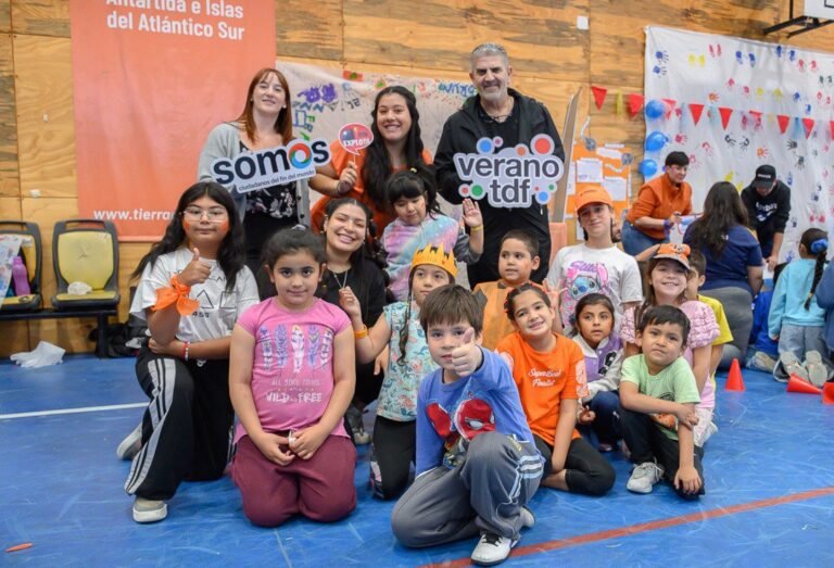 Más de 550 niños y niñas participaron en las actividades de “Verano TDF”