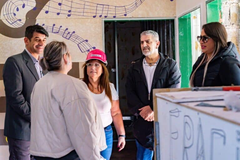 Avanza la remodelación de las salas de música del Centro Polivalente de Arte de Ushuaia