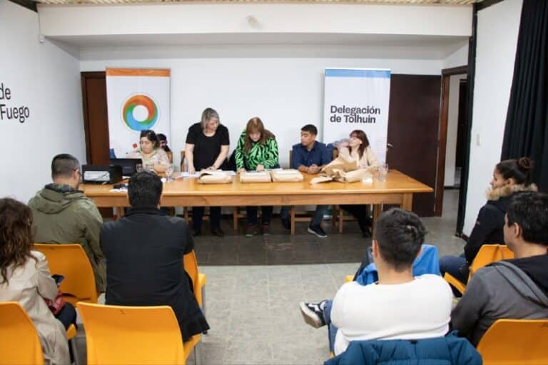 Avanza la construcción del Centro de Formación Profesional en Tolhuin